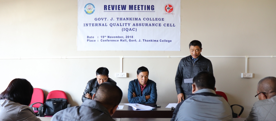 IQAC Review Meeting