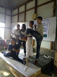 28th March, 2018 RUSA Sponsored Demonstration Workshop on Self Defence for Women Student,organized by Women Committee GJTC